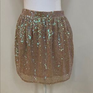 NWT BCBG Generation Sequin Mini Skirt Size 4